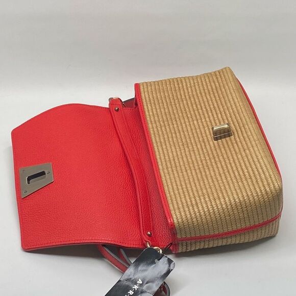 AKRIS Anouk Small Day Raffia Shoulder Bag - Picture 7 of 11